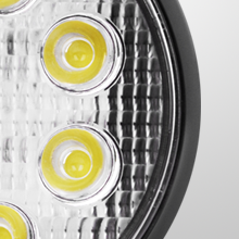 27W 장소는 트럭 SUV를 위한 오프로드 빛 수퍼 브라이트 운전 안개등을 이끌었습니다 3