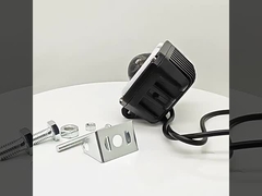 4x4 오프로드 LED 워크 램프 헤드 라이트 안개 운전 라이트 12-80V 4 인치 30W 각도 눈 모터사이클 듀얼