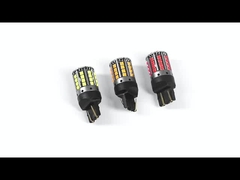 1156 1157 T20 3030 44SMD 역등 12V 24V 회전 신호 LED 전구 알루미늄 브레이크 램프 LED