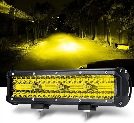6D 반사자 오프로드 LED 라이트 바 4x4 12V 24V 단일 행 자동차 LED 라이트 바