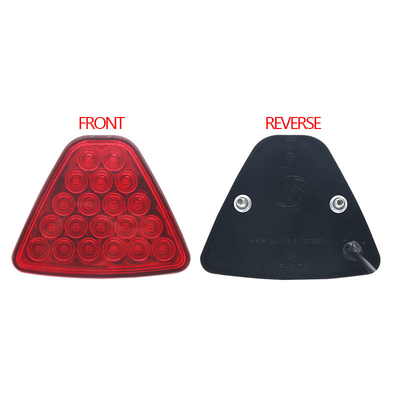 주문 빨간색 조종사 자동차 LED 라이트 트라이앵글 차 변형 광  1000lm online manufacture