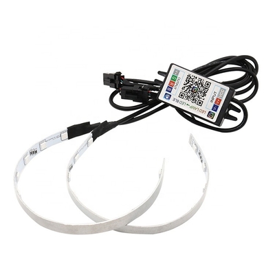주문 360 도 RGB는 링드 차 배경 조명 절단기 눈 차량용 라이트를 장식합니다 online manufacture