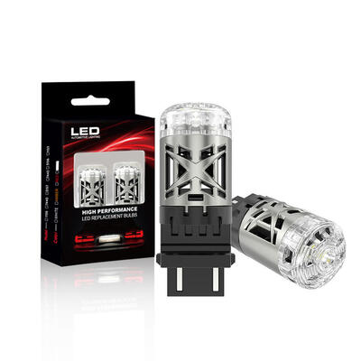 주문 최신 혁신적인 3157 LED 자동차 전구 3156 BA15S 1600LM 12V 24V, 자동차 브레이크 스톱 신호 후진용 7035 칩 포함 online manufacture