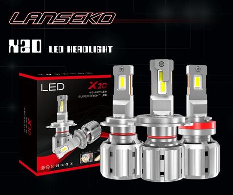 주문 X20 880/881 CANBUS LED 헤드라이트 전구 H7 H4 H11 H8 9012 65W 12000LM 차량용 LED 헤드라이트 online manufacture