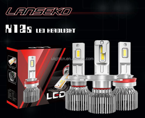 주문 10000LM 50W 초고휘도 팬, GC 칩 X12S LED 헤드라이트 H4 H7 H8 9005 H11 H13 9006, LED 헤드라이트 키트용 online manufacture