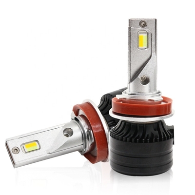 차 머리 광 LED H11 3원색 엘이디 전조등  자동차 앞광  안개등 12-36V 수정된 램프