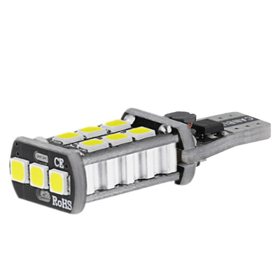 W6W WY16W 15 SMD 자동차 엘이디 전조등 2835 정지 신호등 T15 차 LED 라이트