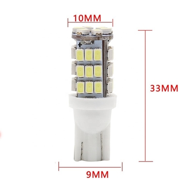 내부 T10 3014 42SDM 차량 헤드라이트 전구 안에서 12v 폭은 빛납니다