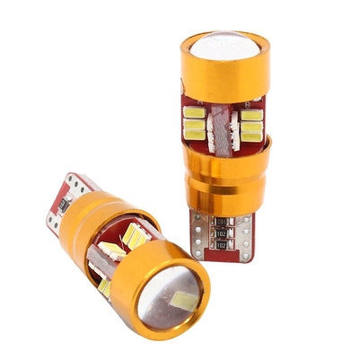 12V 캔뷔스 T10 3014 27SMD 차 전구류는 파킹 예비 빛을 읽어 트럭 돔을 위해 이르렀습니다