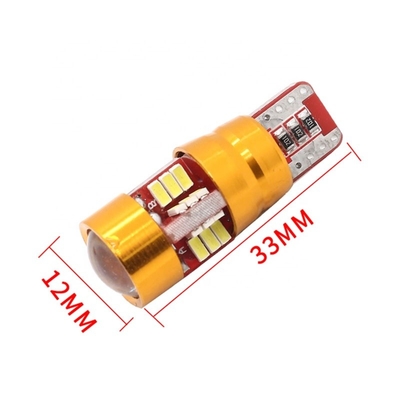 12V 캔뷔스 T10 3014 27SMD 차 전구류는 파킹 예비 빛을 읽어 트럭 돔을 위해 이르렀습니다