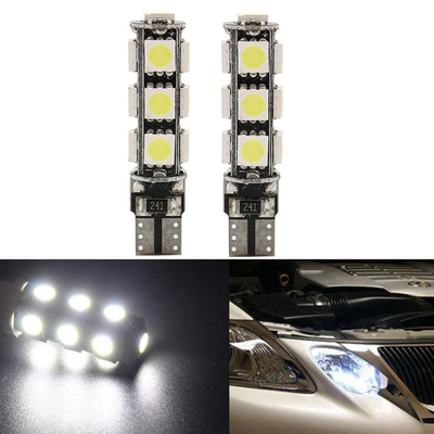 T10 5050 13SMD 캔뷔스 5w 자동차 LED 라이트 전구 / 자동차 내부 독서등