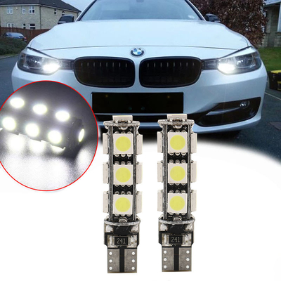 T10 5050 13SMD 캔뷔스 5w 자동차 LED 라이트 전구 / 자동차 내부 독서등