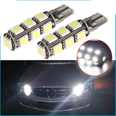 T10 5050 13SMD 캔뷔스 5w 자동차 LED 라이트 전구 / 자동차 내부 독서등