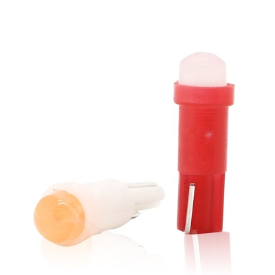 차 T5 COB 1SMD 3D Red/Green/Yellow/Blue/White LED를 위한 12v  주도하는 표시기등