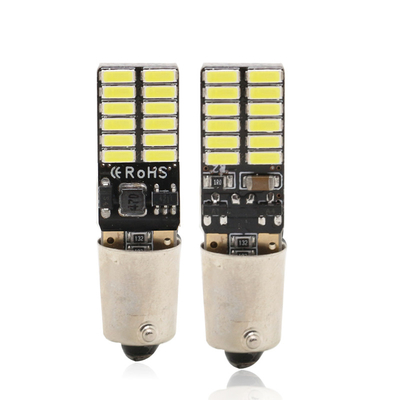 BA9S 4014 24SMD 자동차 LED 라이트 전구 폭은 표시등 12V를 이끌었습니다