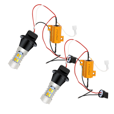 5630 20SMD 주도하는 턴 시그널 전구 이중색 7440 T20 BA15S 1156 BAU15S