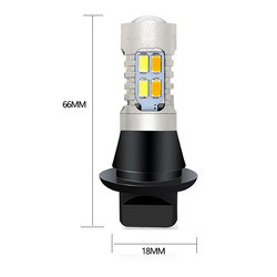 5630 20SMD 주도하는 턴 시그널 전구 이중색 7440 T20 BA15S 1156 BAU15S