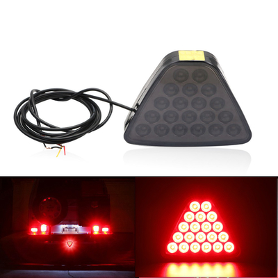 1000lm 수정된 선도차는 순간 후미등  2835 LED 칩을 경고하는 RGB 원격을 밝힙니다
