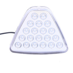 1000lm 수정된 선도차는 순간 후미등  2835 LED 칩을 경고하는 RGB 원격을 밝힙니다