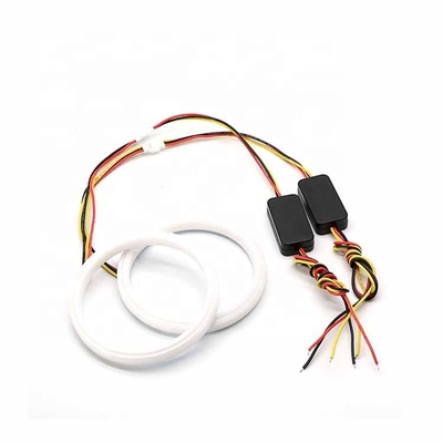 4014 LED 차 배경 조명 60 밀리미터 DRL 주행등 듀얼 리드된 컬러  천사 눈 장비