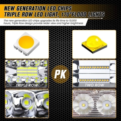 알루미늄 합금 LED 운전 조명 10-30V 차량용 LED 조명 막