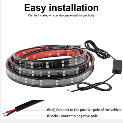 24V 5050 SMD 5A 2.4m 자동차 내부 대기 조명