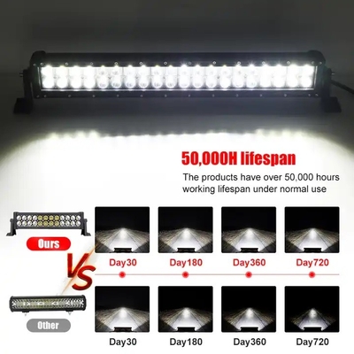 트럭, 4wd 지프 SUV 보트 LED 오프로드 라이트 바에 대한 22 인치 먼지 방지 LED 라이트 바