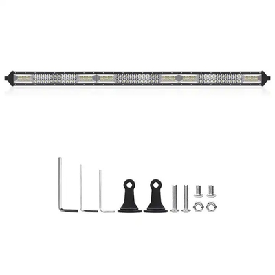 차용 LED 라이트 바 두 줄 200W - 1000W 알루미늄 프로파일