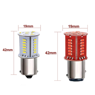 커스터마이징 자동차 LED 턴 신호 3014 30SMD S25 1156 BA15S BAU15S BAY15D 뒷등