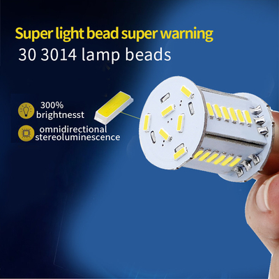 커스터마이징 자동차 LED 턴 신호 3014 30SMD S25 1156 BA15S BAU15S BAY15D 뒷등