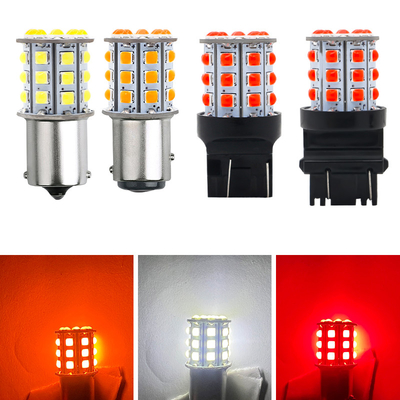 장수 백색 LED 회전 신호 자동차용 12V 알루미늄 합금 몸체 흰색 노란색 빨간색 3030 33SMD