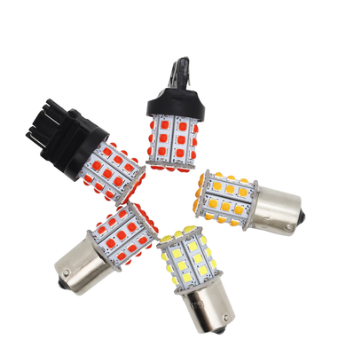 장수 백색 LED 회전 신호 자동차용 12V 알루미늄 합금 몸체 흰색 노란색 빨간색 3030 33SMD