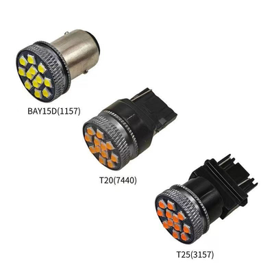 1156 LED 브레이크 턴 표시기 턴 신호 기능의 궁극적인 해결책 LED 전구 1156 W21/5W 1157 BAY15D P21/5W LED