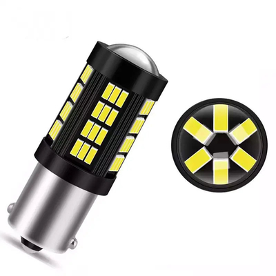 1157 1156 4014 66 SMD LED 브레이크 라이트 자동차 역전용 내부 LED 전구 자동차 캔버스