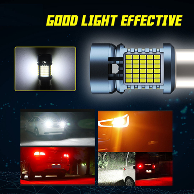 캔버스와 함께 LED 전구 2016 120SMD T20 1156 1157 3156 3157 팬 자동 램프와 함께 LED 턴 신호 브레이크 라이트