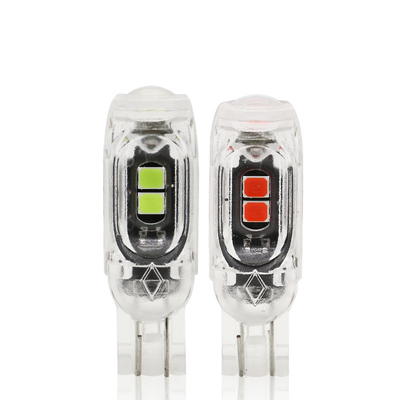 360도 LED 전구 자동차 면허판 빛 T10 2835 3030 5smd LED 하이라이트 5W5 비극적 작은 너비 램프