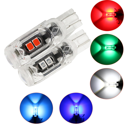 360도 LED 전구 자동차 면허판 빛 T10 2835 3030 5smd LED 하이라이트 5W5 비극적 작은 너비 램프