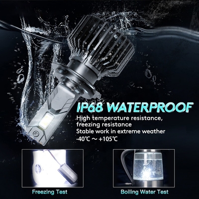 O3 12V 55W 12000 루멘 자동차 엘이디 전조등 H1 H3 H4 H7 H11 9005 9006개 D2H 엘이디 전조등 전구