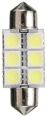 커튼 C5W 5050 6SMD LED 차 실내등 램프 전구 돔 청백색 DC 12V 31 밀리미터 36 밀리미터 39 밀리미터 41 밀리미터