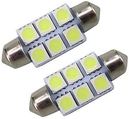 커튼 C5W 5050 6SMD LED 차 실내등 램프 전구 돔 청백색 DC 12V 31 밀리미터 36 밀리미터 39 밀리미터 41 밀리미터
